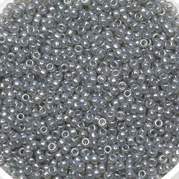 Miyuki Seed beads - Ceylon Silver Grey 15/0, 10 gram Miyuki