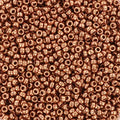 Miyuki Seed Beads - Plated Copper 15/0, 10 gram Miyuki
