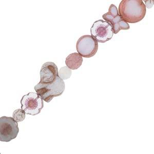 Table Cut - White Copper Mix 1 sträng Hilmas Pyssel