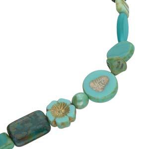 Table Cut - Grön Mix 1 sträng Hilmas Pyssel