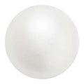 Preciosa Pearl Round - Maxima White 4 mm, 1 sträng Preciosa