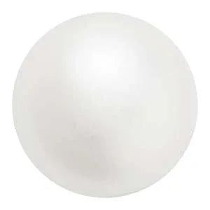 Preciosa Pearl Round - Maxima White 4 mm, 1 sträng Preciosa