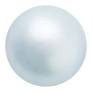 Preciosa Pearl Round - Maxima Light Blue 6 mm, 1 sträng Preciosa