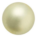 Preciosa Pearl Round - Maxima Light Green 6 mm, 1 sträng Preciosa