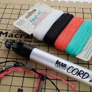 Knot-it Waxed Brazilian cord - Ocean Dreams 4 x 13,7 m Hilmas Pyssel