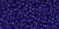 TOHO Seed Beads - Transparent Cobalt 11/0, 10 gram TOHO