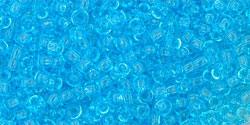 TOHO Seed Beads - Transparent Aqua 11/0, 10 gram TOHO