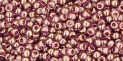 TOHO Seed Beads - Gold Lustered Lt Amethyst 11/0, 10gram TOHO