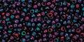 TOHO Seed Beads - Higher Metallic Iris Violet 11/0, 10gram TOHO