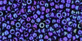 TOHO Seed Beads - Metallic Nebula 11/0, 10 gram TOHO