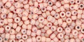 TOHO Seed Beads - Opaque Pastel Frosted Shrimp 11/0, 10 Gram TOHO