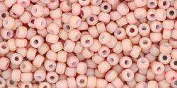 TOHO Seed Beads - Opaque Pastel Frosted Shrimp 11/0, 10 Gram TOHO