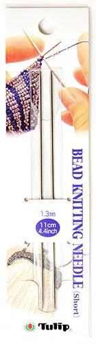 Tulip Bead Knitting Needle (Short) 2-pack Tulip