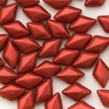Matubo Mini Gemduo - Chalk Lava Red 6x4mm, 5 gram Matubo
