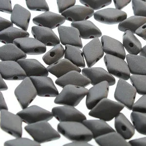 Matubo Mini Gemduo - Jet Matte 6x4mm, 5 gram Matubo