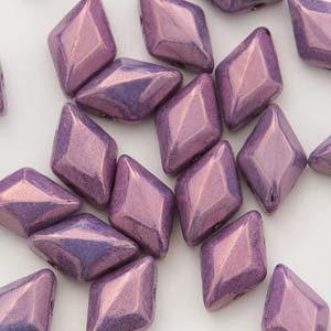 Matubo Mini Gemduo - Vega on Chalk 6x4mm, 5 gram Matubo