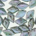 Matubo Mini Gemduo - Chalk Blue Glaze 6x4mm, 5 gram Matubo