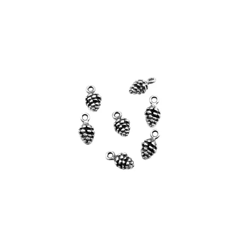 Berlock silverpläterad - Kotte i 3D, 1 styck Grekisk Metall