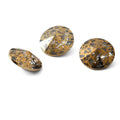 Rivoli - Golden Patina 12mm, 1 styck Hilmas Pyssel