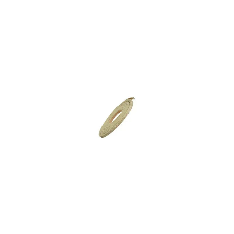 Läderimitation platt band - Glittrig guldfärgad 5mm, 20 cm Hilmas Pyssel
