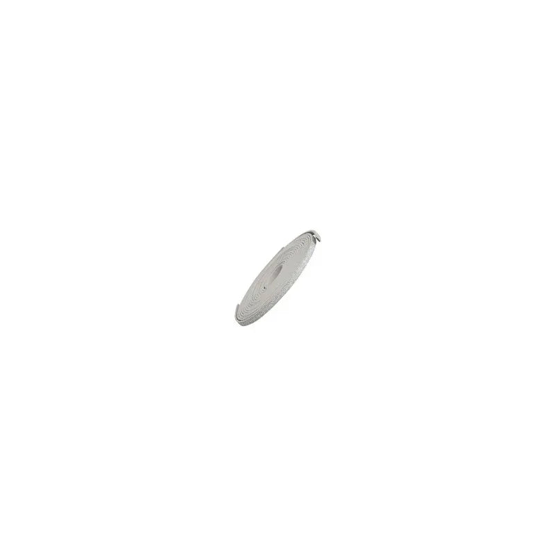 Läderimitation platt band - Glittrig silverfärgad 5mm 20 cm Hilmas Pyssel