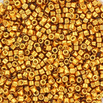 Miyuki Delica - Duracoat Galvanized Yellow Gold 11/0 - 5 gram Miyuki