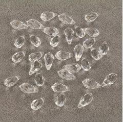 Preciosa Drop Pendant - Crystal 5,5x11mm, 1 styck Preciosa