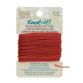 Knot-it Waxed Brazilian cord - Terracotta 13,7 m Beadsmith