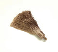 Hänge tassel polyester - Stor Ljusbrun 70-75mm 1 styck Hilmas Pyssel