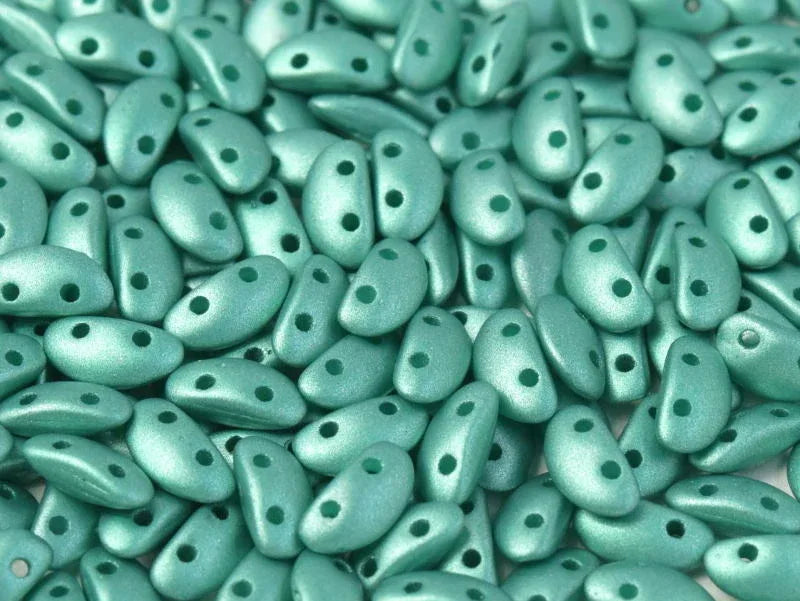 Mobyduo® - Metallic Emerald 3x8mm, 25-pack Hilmas Pyssel