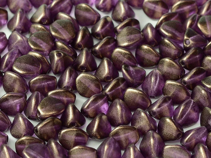 Pinch Bead - Crystal Regal Golden Touch 5mm, 10 gram Hilmas Pyssel