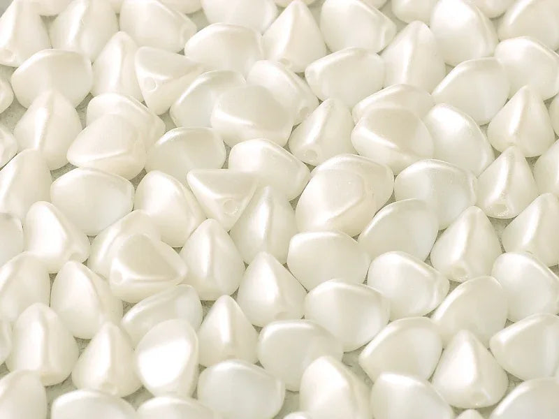 Pinch Beads - Pastel White 5mm, 10 gram Hilmas Pyssel