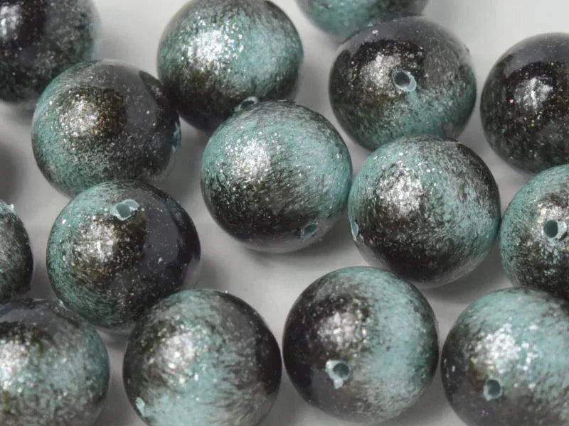 Miyuki Galaxy Beads - Green 8mm Miyuki