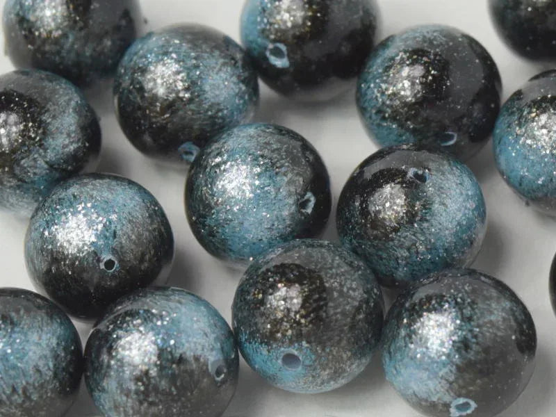 Miyuki Galaxy Beads - Blue 8mm Miyuki