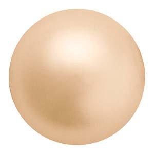 Preciosa Pearl Round - Maxima Gold 4 mm, 1 sträng Preciosa