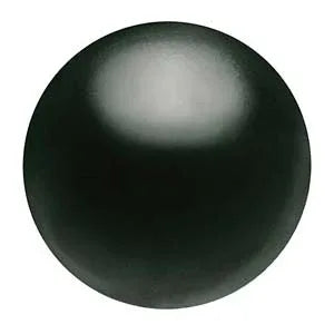 Preciosa Pearl Round - Maxima Magic Black 4 mm, 1 sträng Preciosa