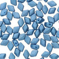 Matubo Mini Gemduo - Metal Matte Blue 6x4mm, 5 gram Matubo