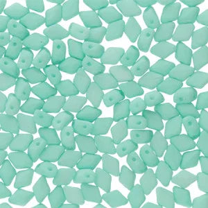 Matubo Mini Gemduo - Bondelli Matte Mint 6x4mm Matubo