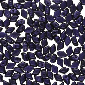 Matubo Mini Gemduo - Metalust Purple 6x4mm Matubo
