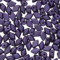 Matubo Mini Gemduo - Metallic Suede Purple 6x4mm, 5 gram Matubo