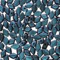 Matubo Mini Gemduo - Polychrome Dark Capri Blue 6x4mm, 5 gram Matubo