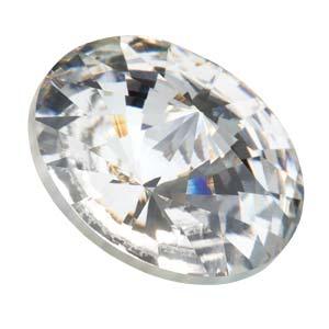 Preciosa Rivoli Maxima - Crystal 12mm, 1 styck Preciosa