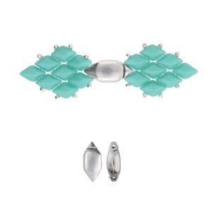 Cymbal Element - Ralaki Antik Silver Platerat Lås 1 Styck Beadsmith