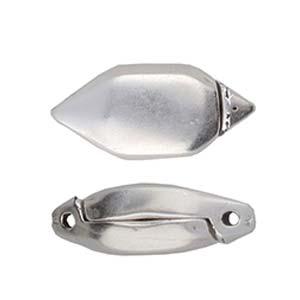 Cymbal Element - Ralaki Antik Silver Platerat Lås 1 Styck Beadsmith