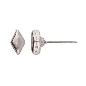 Cymbal Element Örhänge - Provatas Antique Silver Plated 2-pack Beadsmith