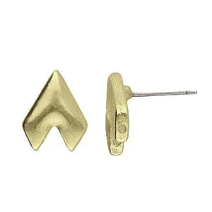 Cymbal Element Örhänge - Provatas II Antique Brass plated 2-pack Beadsmith