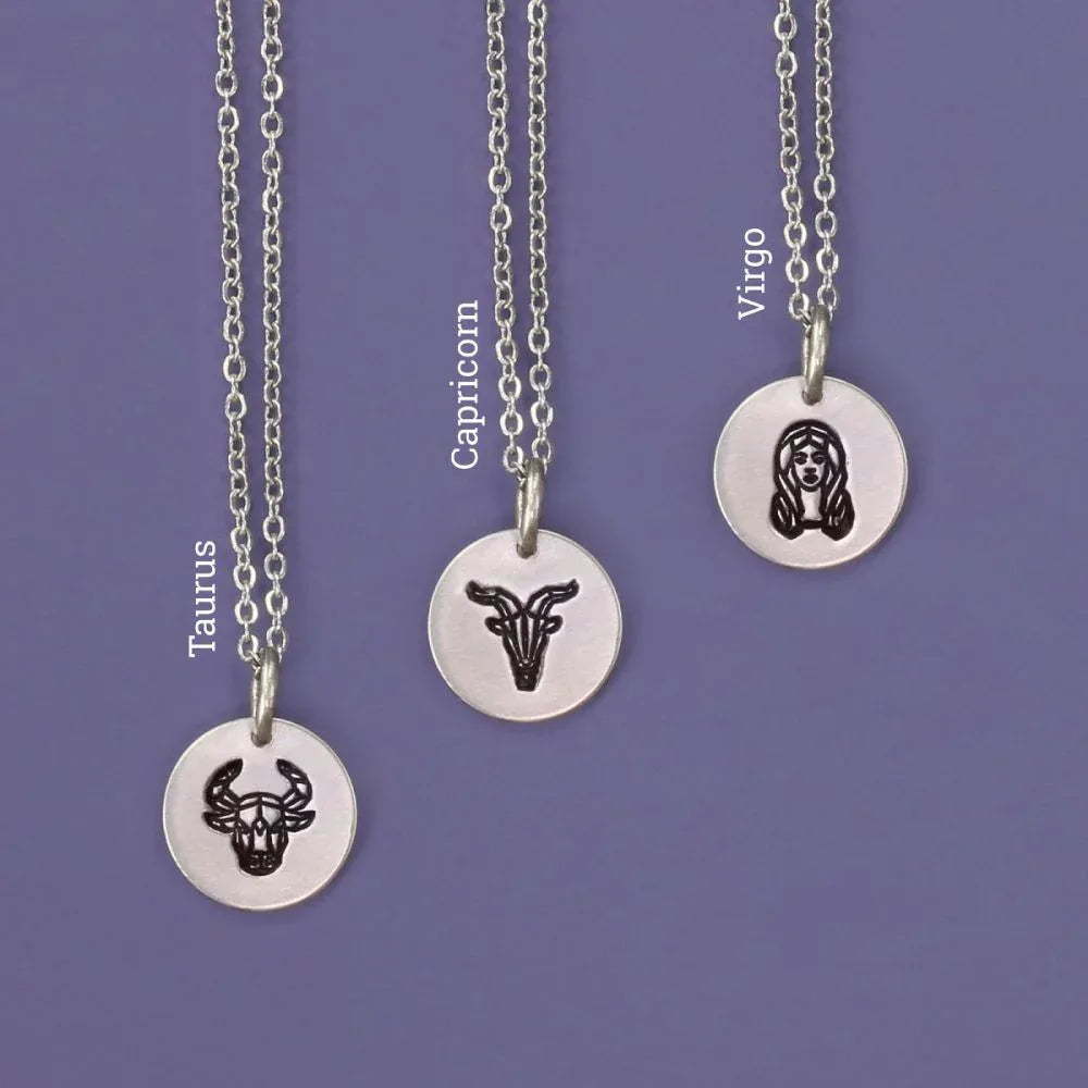 ImpressArt Geometrisk Zodiac Signature Designstansar 6mm Jungfru ImpressArt