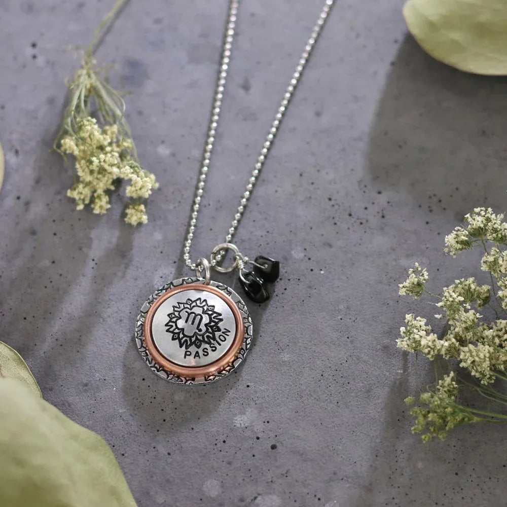 ImpressArt - Semi-Precious Charms Onyx 24 st ImpressArt