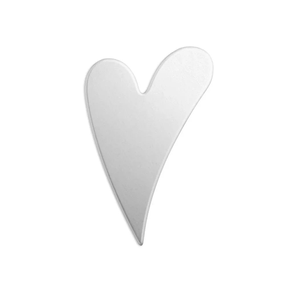 ImpressArt - Swirly Hjärta 1 7/8" - Premium Stamping Blanks Alkeme, 18g (3 st) ImpressArt