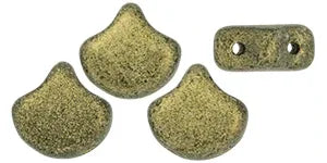 Ginko Duo - Metallic Suede Gold 7,5mm, 10 gram Matubo